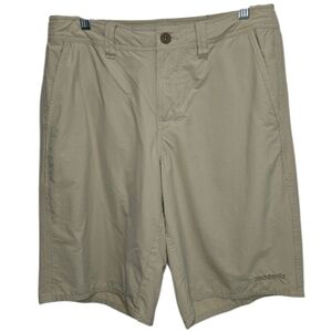 Patagonia Men's Wavefarer Walk Shorts Size 30 Khaki Tan Hybrid Gorpcore Outdoor